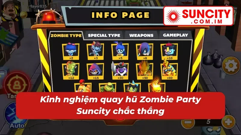 Zombie Party - Quay Hũ Nhanh, Nhận Thưởng Lớn Cùng Suncity 4 Bỏ túi tips chơi slot Zombie Party Suncity bất bại